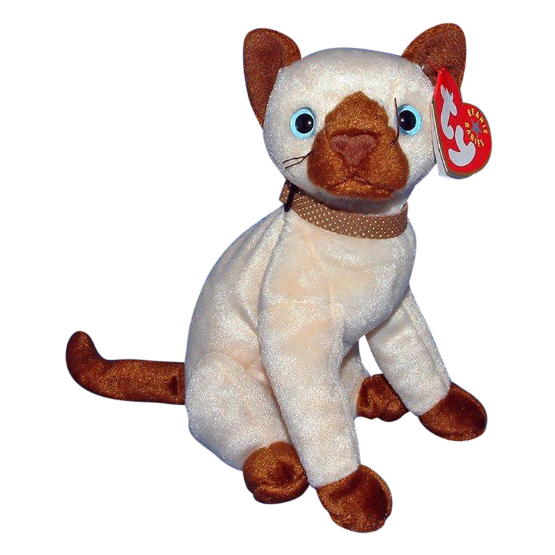 Ty Beanie Baby: Siam the Siamese Cat