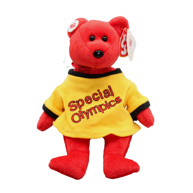 Ty Beanie Baby: Canada the Bear | Special Olympics | Gold 