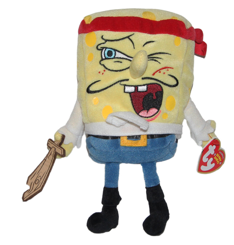 Ty Beanie Baby: Captain SpongeBob