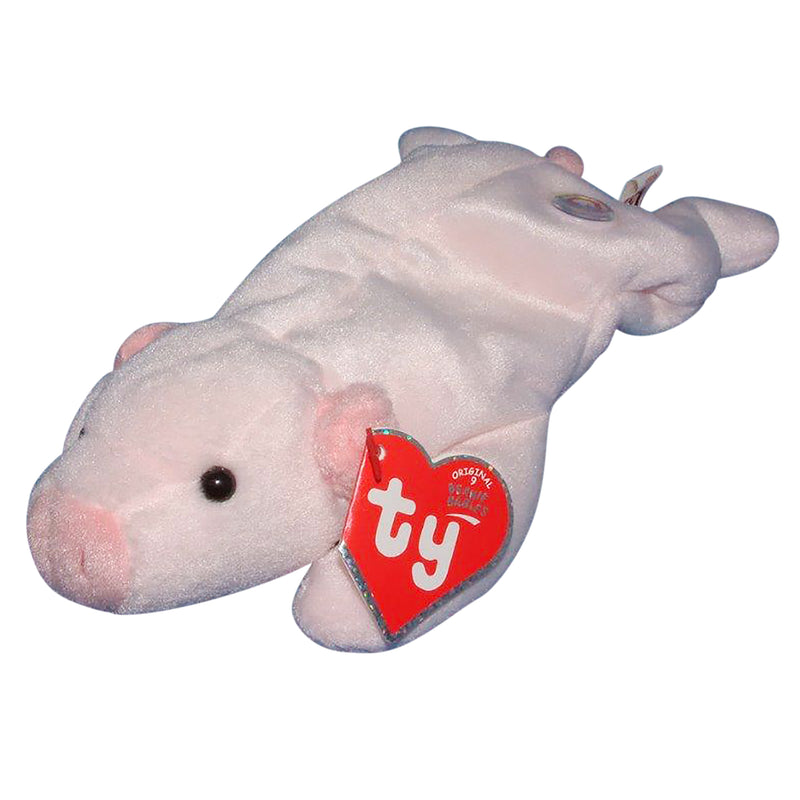 Ty Beanie Baby: Squealer the Pig BBOC - Original 9 Replica