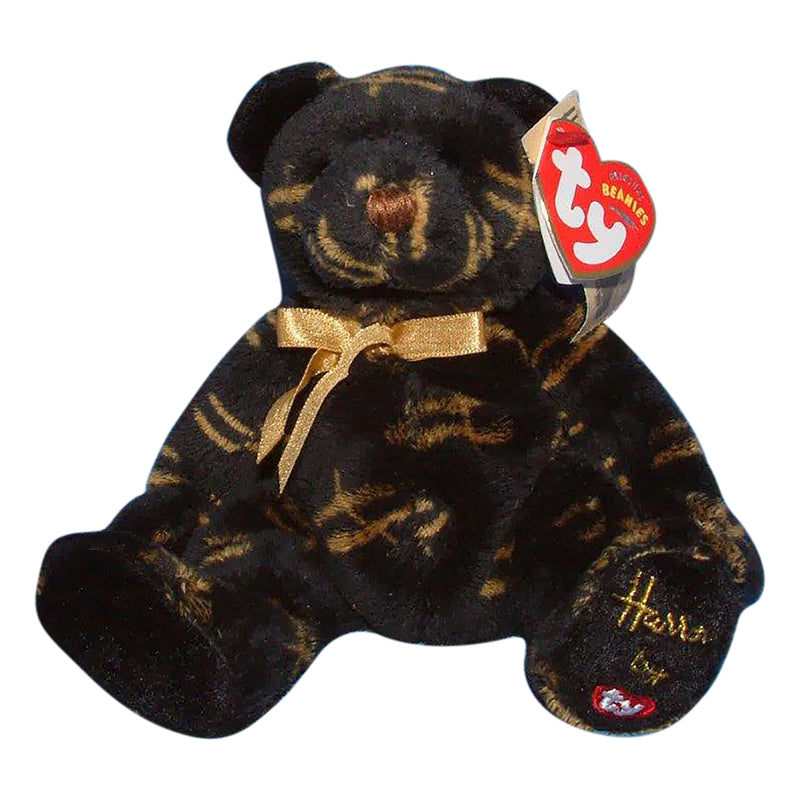 Ty Beanie Baby: Starlight the Bear - Black