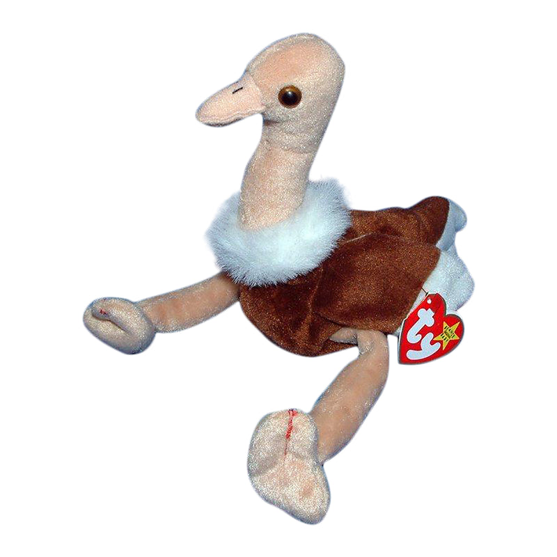 Ty Beanie Baby: Stretch the Ostrich