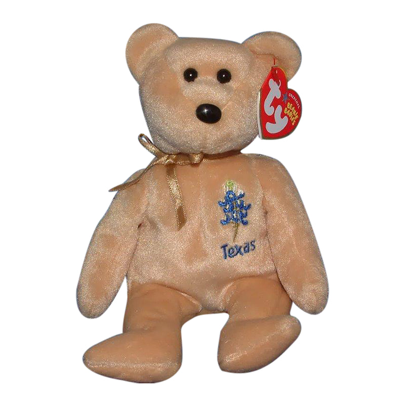 Ty Beanie Baby: Texas Bluebonnet the Bear