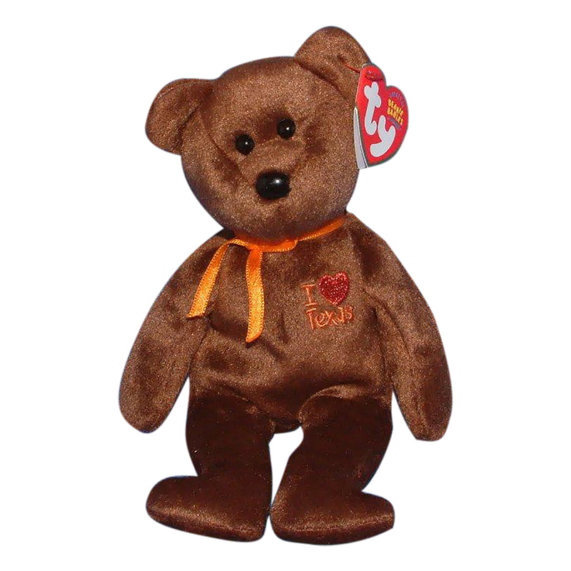 Ty Beanie Baby: I Love Texas the Bear