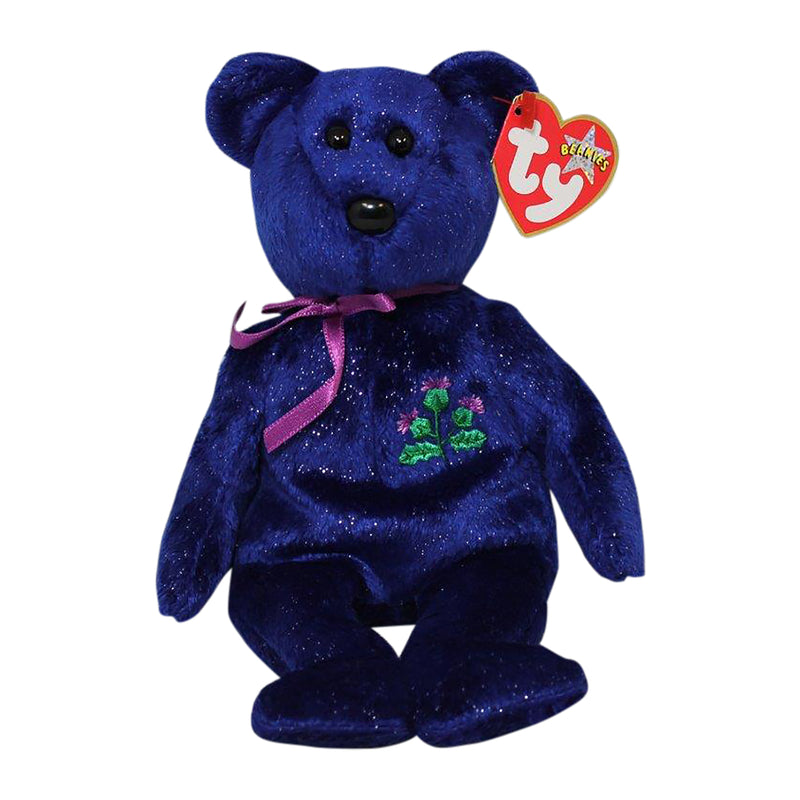 Ty Beanie Baby: Thistle the Bear