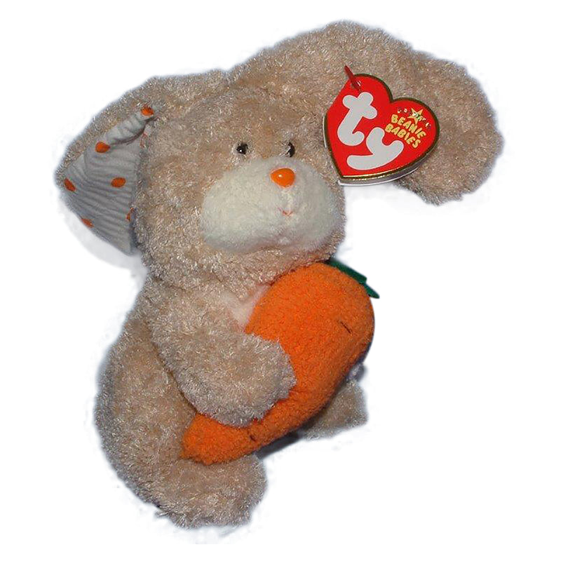 Ty Beanie Baby: Veggies the Bunny