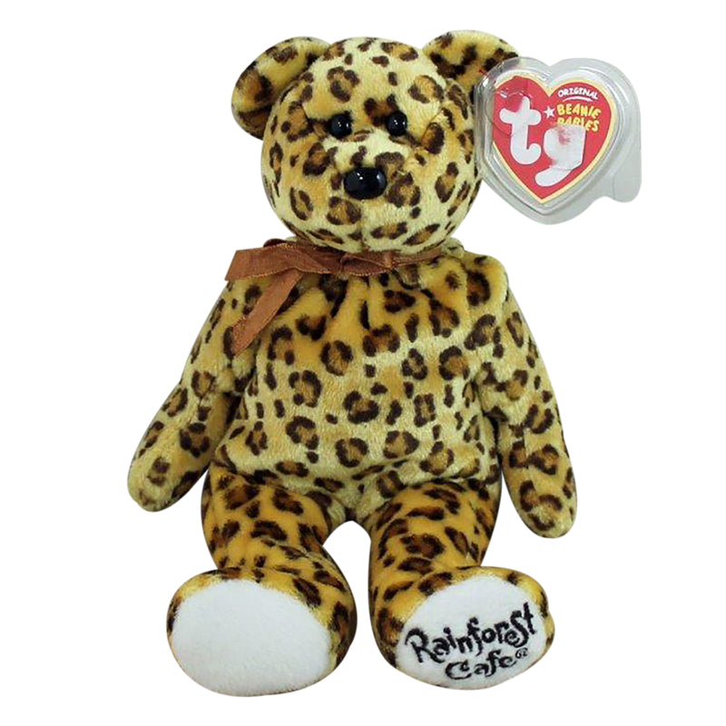 Ty Beanie Baby: Leopold the Leopard Bear