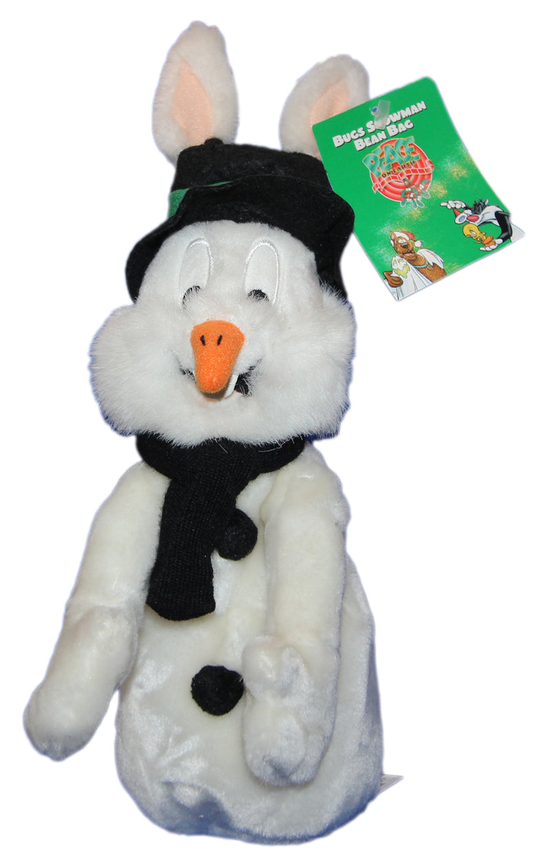 Warner Bros. Plush: Snow Man Bugs Bunny - Peace on Earth