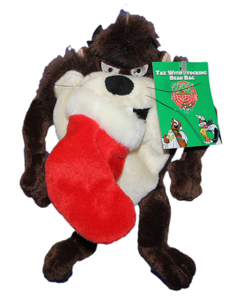 Warner Bros. Plush: Taz with Christmas Stocking